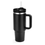 Wholesale Custom Logo 40oz Vacuum Insulated Thermoses Tumblers with Handle Insulated Coffee Mug 304 Stainless Steel Travel Mug