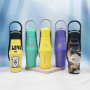 Hot Selling Portable Stainless Steel Dog Water Bottle Leak Proof Dog Drinking Bottle Dog Feeder with Food Containers