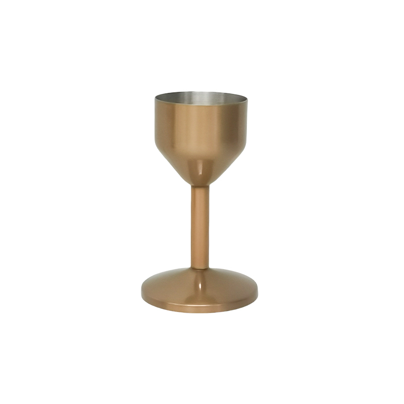 Wine Cups Goblet Tumbler Unbreakable Double Wall Stainless Steel Insulated Metal Drinking Cup Red Wine Bottle