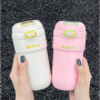 Student Double Drink Portable Cup Direct Drink Water Bottle with Straw 480ml Stainless Steel Coffee Mug Thermos Cup for Girls