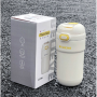 Student Double Drink Portable Cup Direct Drink Water Bottle with Straw 480ml Stainless Steel Coffee Mug Thermos Cup for Girls