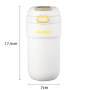 Student Double Drink Portable Cup Direct Drink Water Bottle with Straw 480ml Stainless Steel Coffee Mug Thermos Cup for Girls