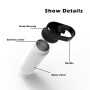 Promotional Custom Water Bottle Single Wall Stainless Steel Metal Sports Water Bottle with Handle