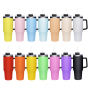 Wholesale 40oz Stainless Steel Tumbler High Quality Travel Coffee Cup with Minimalist Design Handle Straw for Water or Coffee