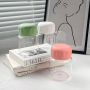 200ml Cute Mini Water Bottle Portable Clear Glass Cup Web Celebrity Graduated Cup Milk Coffee Mug Cup