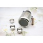 Titanium Thermal Coffee Carafe with Lid/Double Walled Vacuum Thermos 51Oz / 12 Hour Heat Retention Coffee Pot Thermos