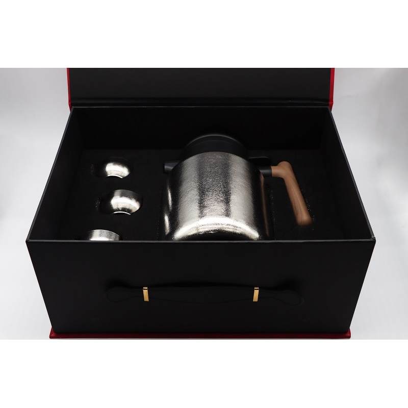 Titanium Thermal Coffee Carafe with Lid/Double Walled Vacuum Thermos 51Oz / 12 Hour Heat Retention Coffee Pot Thermos
