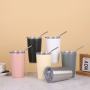 Wholesale Factory Price Stainless Steel Double Walled Mug Water Flasks with Custom Design Tumbler Thermos Travel Mug