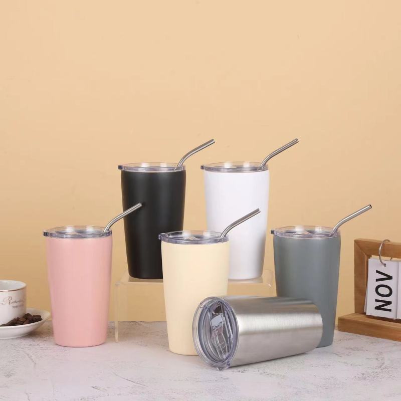 Wholesale Factory Price Stainless Steel Double Walled Mug Water Flasks with Custom Design Tumbler Thermos Travel Mug