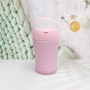 350ml Insulated Lunch Thermos Kids Food Jar Custom logo Insulated Thermos Container with Folding Spoon