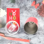 Christmas  Insulated  Custom Coffee Egg Shape Mugs With Logo  Vacuum Double Wall Stainless Steel Egg Mug