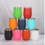 Wholesale 12oz Double Wall Portable Stainless Steel Travel Coffee Mug/Tumbler Cup for Hot Drinks /Camping Wine Mug Flask