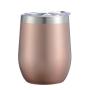 Wholesale 12oz Double Wall Portable Stainless Steel Travel Coffee Mug/Tumbler Cup for Hot Drinks /Camping Wine Mug Flask