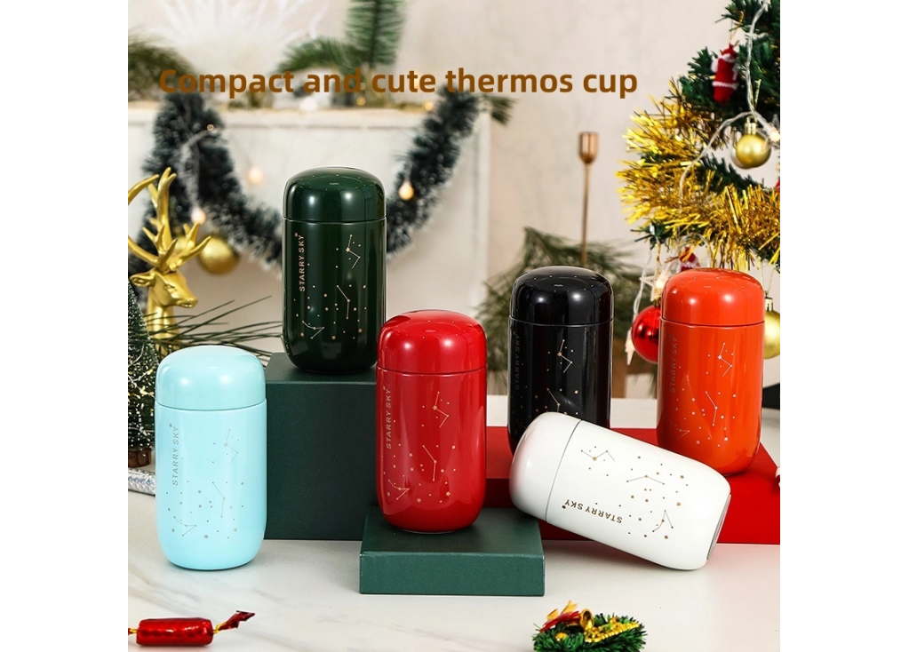 Discover the 200ml Starry Sky Mini Cup, Illuminating Warm Christmas Moments