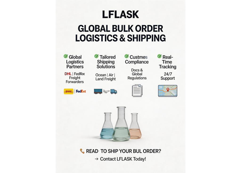 How do you handle logistics and shipping for large bulk orders to different countries?