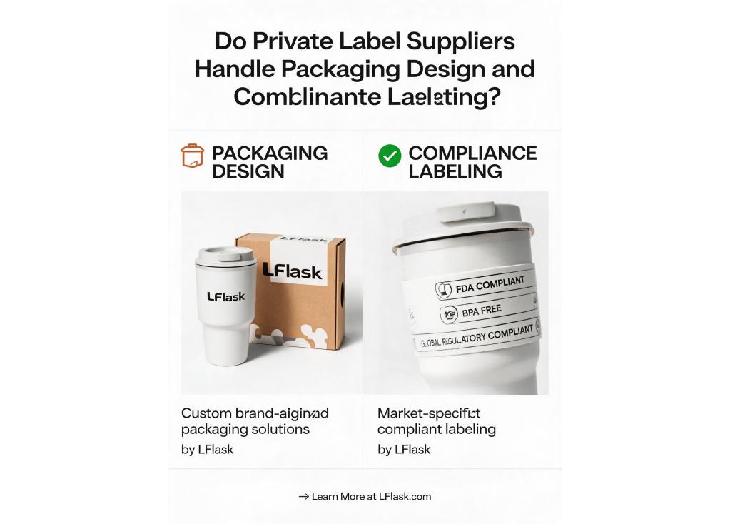 As a private label supplier, do you handle packaging design and compliance labeling for different markets?