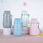 MM Cute Cat Thermos Cup Kids Thermo Mug Drinkware Child 300ML Water Bottle Stainless Steel Vacuum Flask Portable Leak-proof Tumb