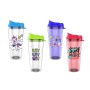 Wholesale 16/24oz Plastic Travel Mug – Custom Logo-Reusable Coffee Cup with Lid and Straw-Actever A17124, A17124-1