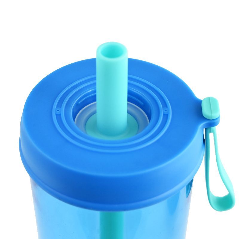 Reusable Tritan Milk Tea Cup with Lid and Straw – 520/700ml Clear Boba Tumbler for Wholesale & Café Use  Actever A21026  A21026-1