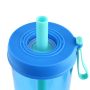 Reusable Tritan Milk Tea Cup with Lid and Straw – 520/700ml Clear Boba Tumbler for Wholesale & Café Use  Actever A21026  A21026-1