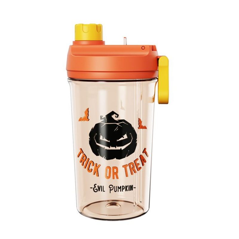 500ML Custom Logo & Pattern Plastic Protein Shaker Bottle  Actever A21070 PP Blender Cup for Gym, Fitness, Sports Use