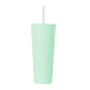 Actever A23019 760ML AS Plastic Custom Logo Double Wall Tumbler Bulk Wholesale Reusable Cold Drink Cup For Corporate Promotional Gifts