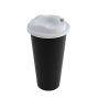 Actever A23037 16oz 20oz PP Plastic Custom Logo Printed Tumbler Bulk Wholesale Reusable Coffee Cup With Lid For Promotional Gifts Corporate Events