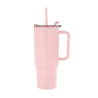 Actever 1050ml High Quality PP Plastic Water Bottle Large Capacity Travel Cup with Straw for Office Gym Outdoor Sports Use
