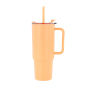 Actever 1050ml High Quality PP Plastic Water Bottle Large Capacity Travel Cup with Straw for Office Gym Outdoor Sports Use