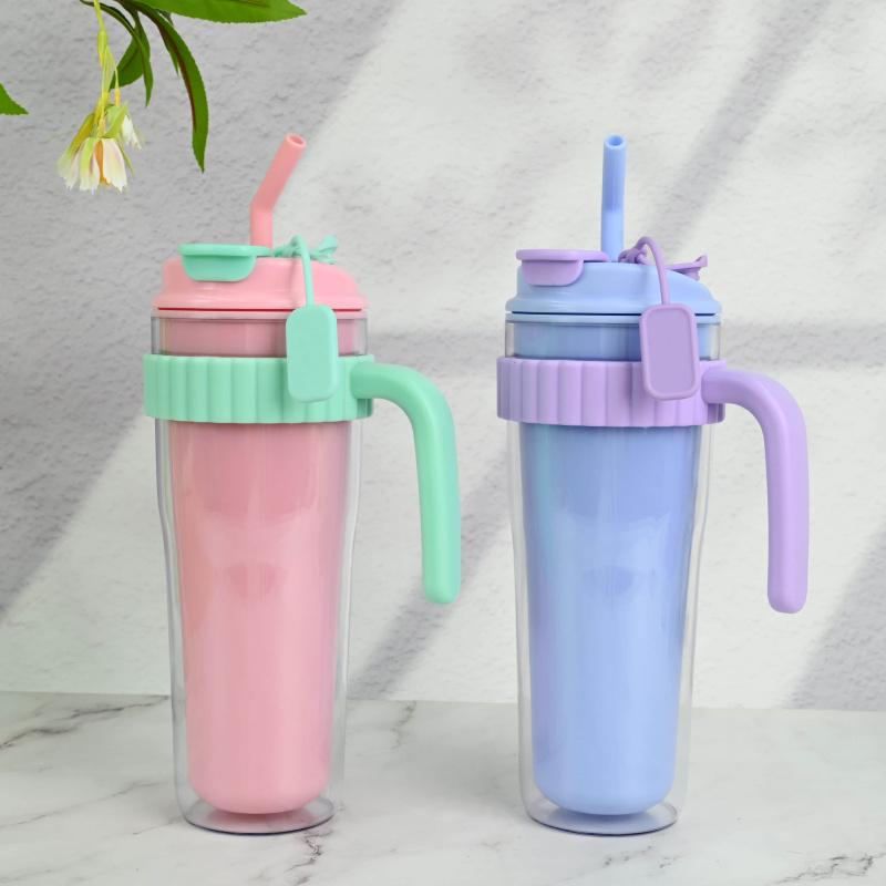 Wholesale Actever 30oz Tumbler Cup AS Material - Bulk Stock Heat Preservation Cup with Handle for Outdoor Sport‌