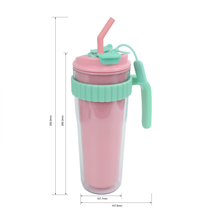 Wholesale Actever 30oz Tumbler Cup AS Material - Bulk Stock Heat Preservation Cup with Handle for Outdoor Sport‌