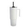 2025 New Wholesale Actever A25003 35oz PP Travel Mug – Double Wall Sublimation Ready, Handle & Straw, Multi-Color Customizable