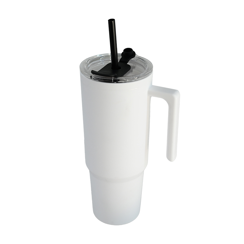 2025 New Wholesale Actever A25003 35oz PP Travel Mug – Double Wall Sublimation Ready, Handle & Straw, Multi-Color Customizable