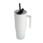 2025 New Wholesale Actever A25003 35oz PP Travel Mug – Double Wall Sublimation Ready, Handle & Straw, Multi-Color Customizable