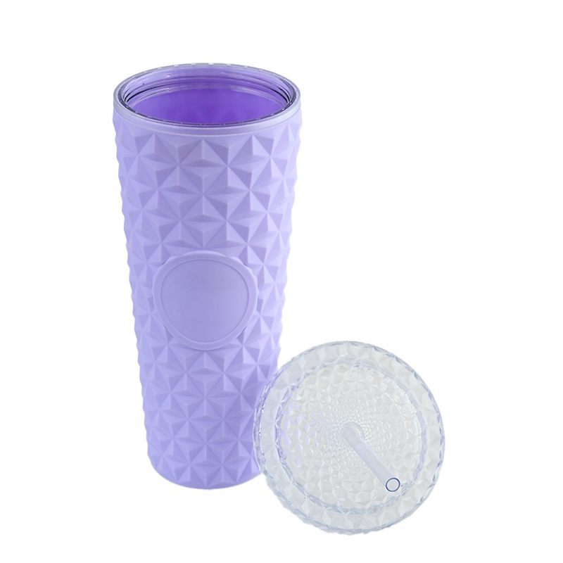 Wholesale 26oz Double-Layer AS Tumblers with Customized Logo  Actever A25007 Reusable Colorful Diamond Cups for Bulk Purchase