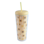 Actever A25008 A23016 18oz 750ml AS Plastic Custom Printed Water Cup Large Capacity With Straw For Bulk Order Promotional Gifts Corporate Events Hotel Restaurant Supply