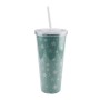 16oz/20oz/24oz Custom Printed Plastic Tumbler with Straw and Lid-AS Material-Actever A334004 Wholesale Drinkware