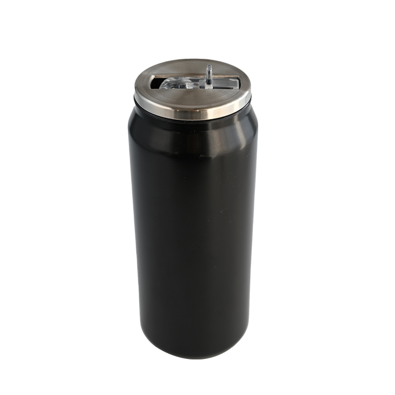 Actever Double Wall Stainless Steel Water Bottle 250ml Vacuum Insulated Cola Shape Design for Office Travel Gym Use