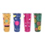 22oz Stainless Steel Boba Tea Cup with Straw and Colorful Design-Actever B21003-Custom Logo Tumbler for Cafes-Bubble Tea Brands and Events