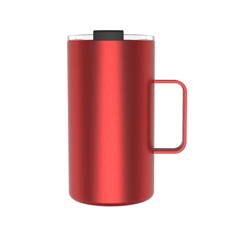 Actever B21009 B21010  350/660ml  SS201 Outer SS304 Inner Stainless Steel Thermal Mug-Double Wall Insulated Coffee Cup with Handle for Travel & Work