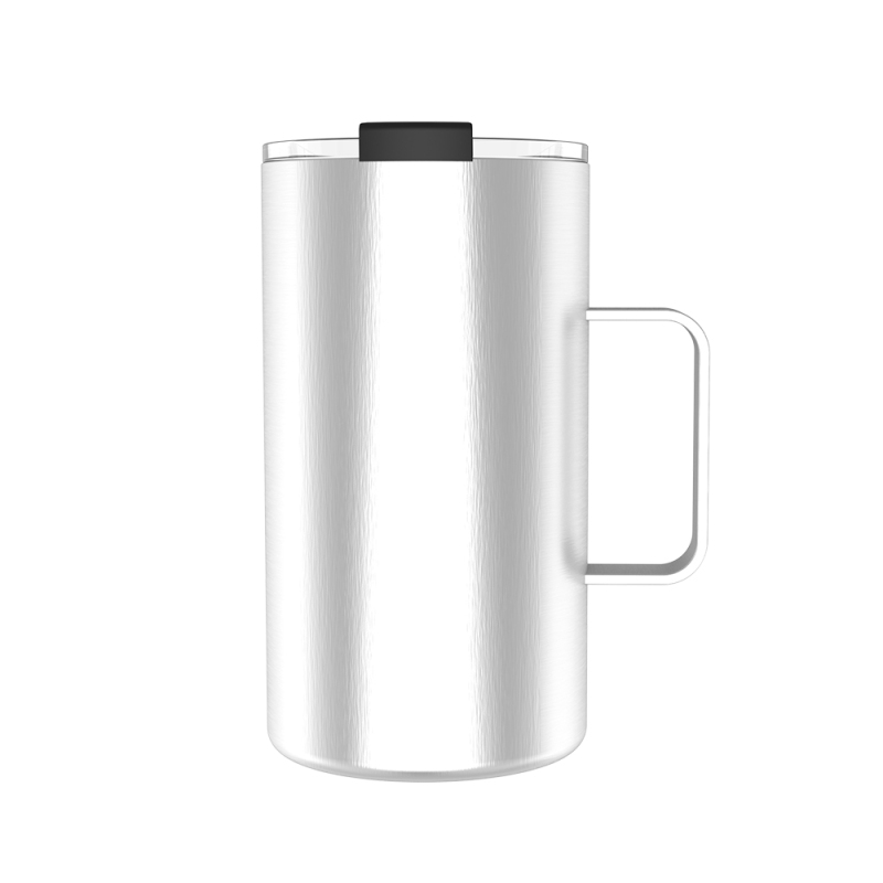 Actever B21009 B21010  350/660ml  SS201 Outer SS304 Inner Stainless Steel Thermal Mug-Double Wall Insulated Coffee Cup with Handle for Travel & Work