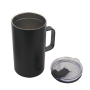 Actever B21009 B21010  350/660ml  SS201 Outer SS304 Inner Stainless Steel Thermal Mug-Double Wall Insulated Coffee Cup with Handle for Travel & Work