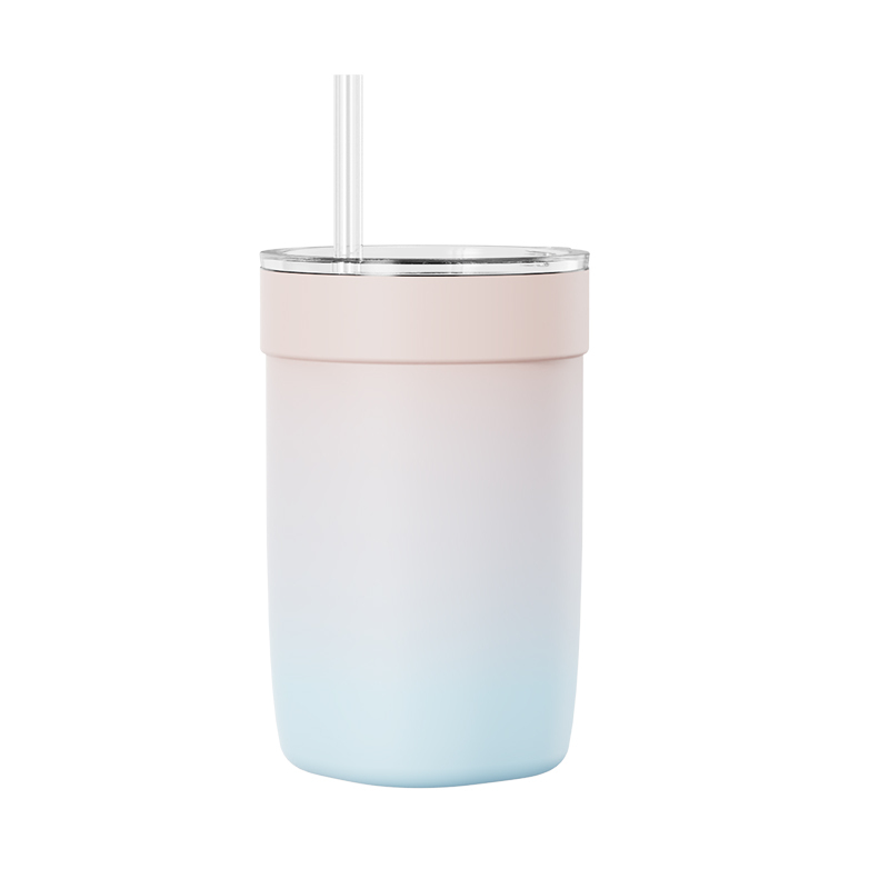 Actever 420ml Custom Logo Smart Vacuum Tumbler with LED Lid Double Wall Stainless Steel Travel Cup for Office Use or Promotional Giveaways
