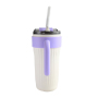 Actever 420ml High Appearance Level Stainless Steel Ice King Cup Portable Simple Cold Proof Double Wall Car Cup for Travel Office Outdoor Use