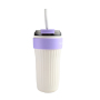 Actever 420ml High Appearance Level Stainless Steel Ice King Cup Portable Simple Cold Proof Double Wall Car Cup for Travel Office Outdoor Use