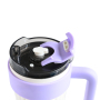 Actever 420ml High Appearance Level Stainless Steel Ice King Cup Portable Simple Cold Proof Double Wall Car Cup for Travel Office Outdoor Use