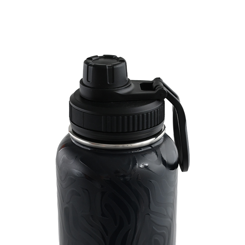 Actever 1000ml Stainless Steel Spout Lid Water Bottle Double Wall Vacuum Insulated For Sports Outdoor Wholesale Use