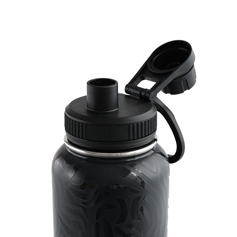 Actever 1000ml Stainless Steel Spout Lid Water Bottle Double Wall Vacuum Insulated For Sports Outdoor Wholesale Use