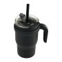 Actever B25022 15oz Kids Vacuum Tumbler with Straw and Handle  Leakproof Stainless Steel Mini Water Bottle