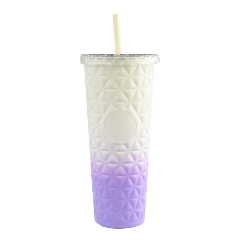Wholesale 29oz Stainless Steel Thermos Cup  Actever B25024 Creative Diamond Design Portable Tea Tumbler for Business Gifts